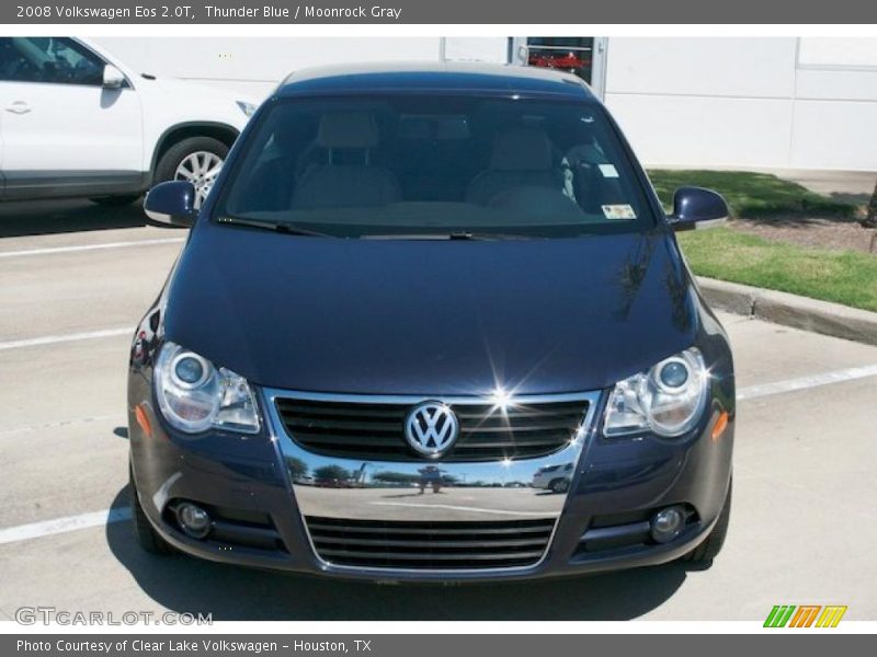 Thunder Blue / Moonrock Gray 2008 Volkswagen Eos 2.0T