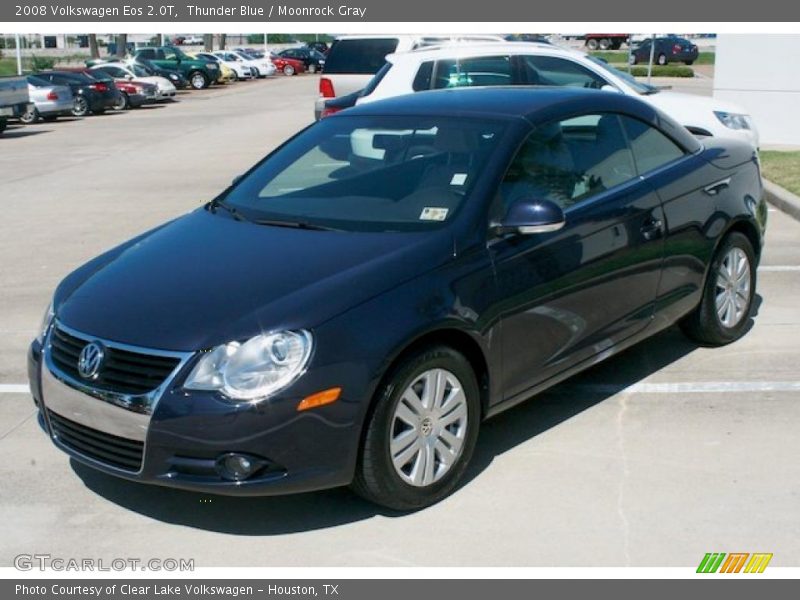 Thunder Blue / Moonrock Gray 2008 Volkswagen Eos 2.0T