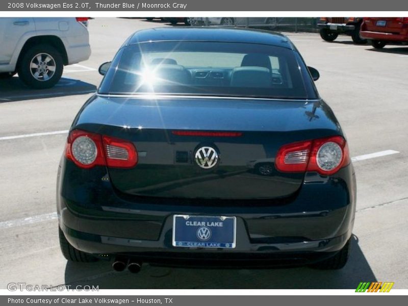Thunder Blue / Moonrock Gray 2008 Volkswagen Eos 2.0T