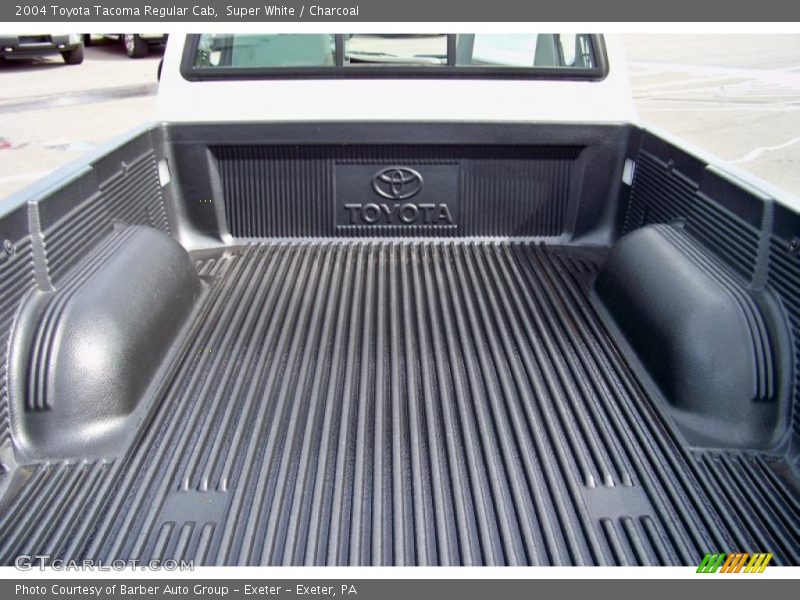 Super White / Charcoal 2004 Toyota Tacoma Regular Cab
