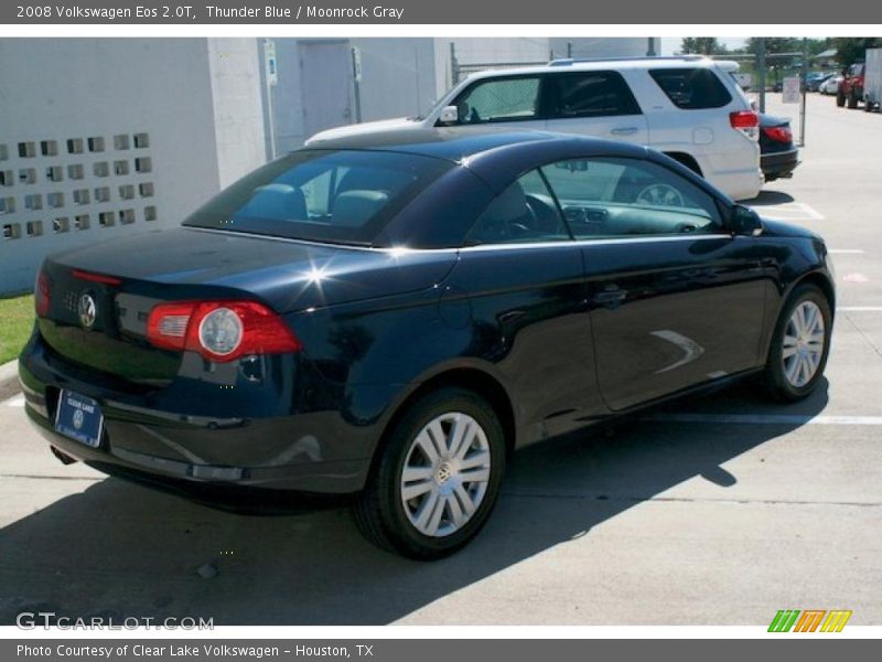 Thunder Blue / Moonrock Gray 2008 Volkswagen Eos 2.0T