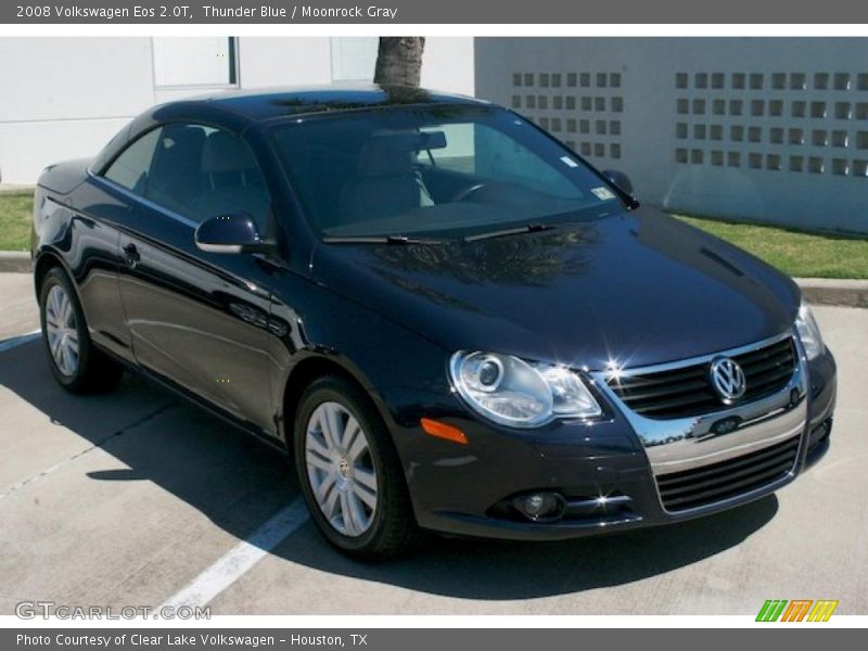 Thunder Blue / Moonrock Gray 2008 Volkswagen Eos 2.0T