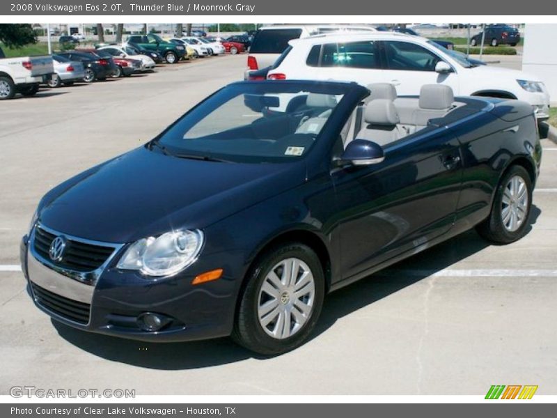 Thunder Blue / Moonrock Gray 2008 Volkswagen Eos 2.0T