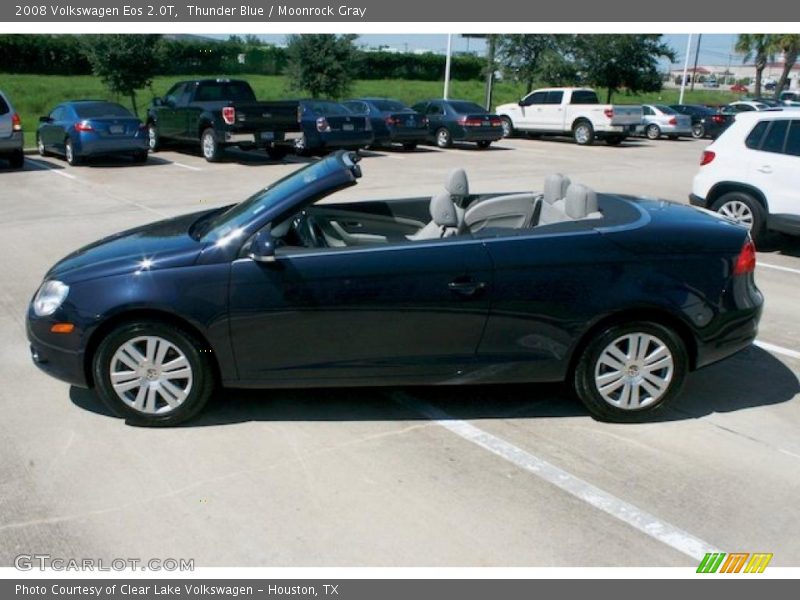 Thunder Blue / Moonrock Gray 2008 Volkswagen Eos 2.0T