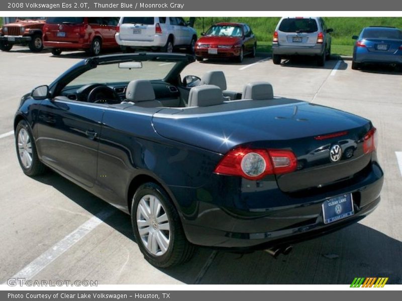 Thunder Blue / Moonrock Gray 2008 Volkswagen Eos 2.0T
