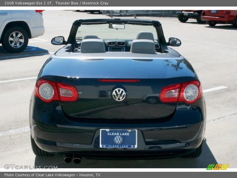 Thunder Blue / Moonrock Gray 2008 Volkswagen Eos 2.0T