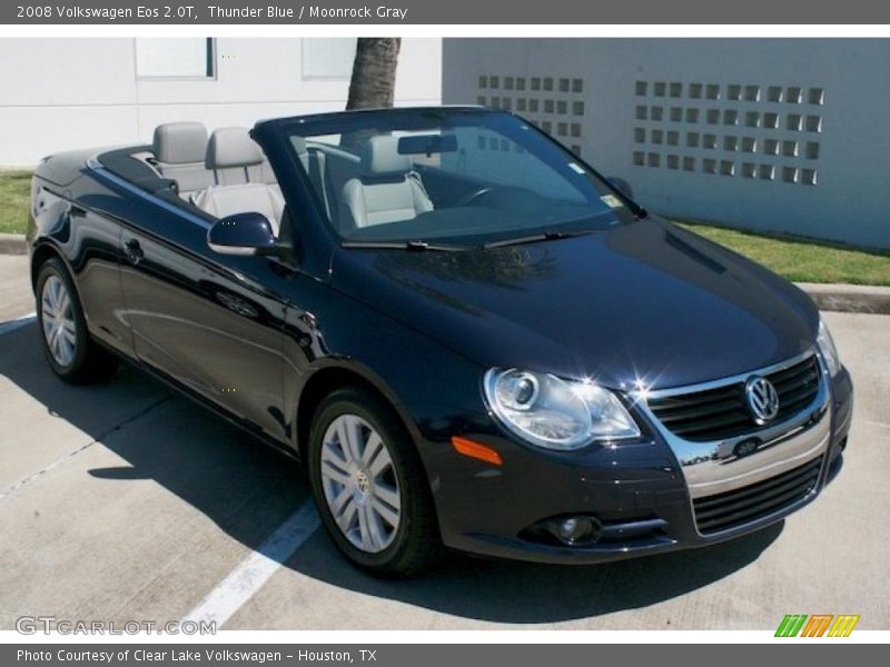Thunder Blue / Moonrock Gray 2008 Volkswagen Eos 2.0T
