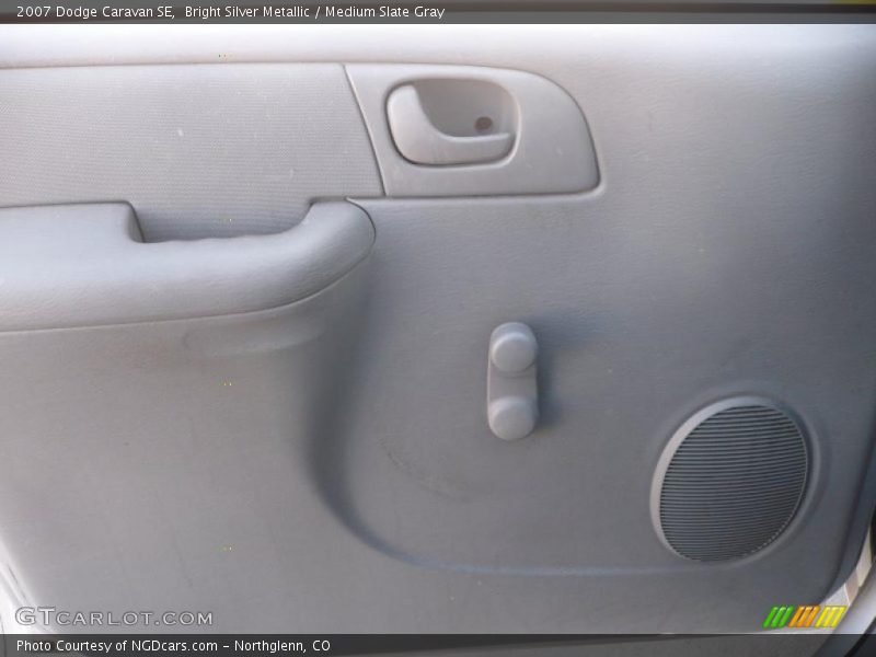 Bright Silver Metallic / Medium Slate Gray 2007 Dodge Caravan SE