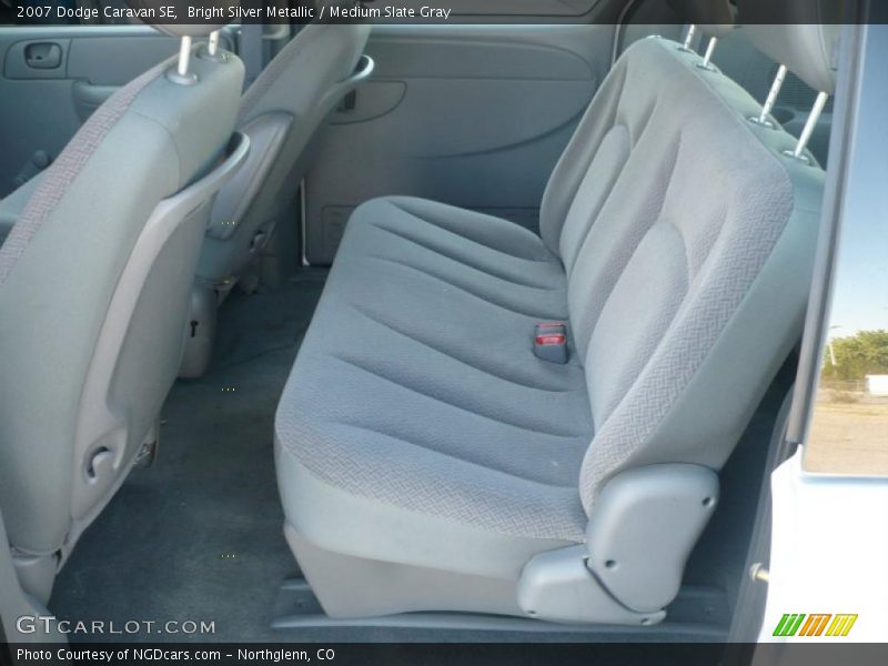 Bright Silver Metallic / Medium Slate Gray 2007 Dodge Caravan SE