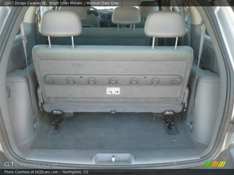 Bright Silver Metallic / Medium Slate Gray 2007 Dodge Caravan SE