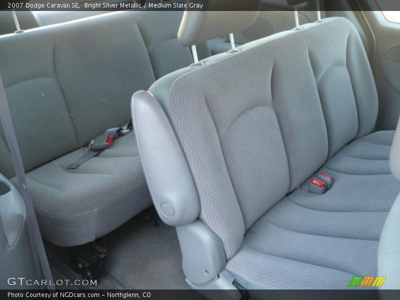 Bright Silver Metallic / Medium Slate Gray 2007 Dodge Caravan SE