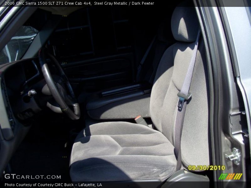 Steel Gray Metallic / Dark Pewter 2006 GMC Sierra 1500 SLT Z71 Crew Cab 4x4