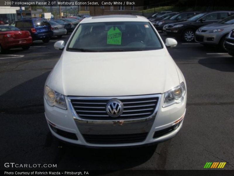 Candy White / Black 2007 Volkswagen Passat 2.0T Wolfsburg Edition Sedan