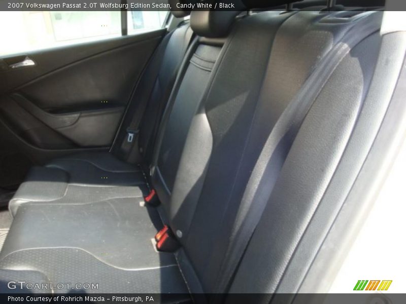 Candy White / Black 2007 Volkswagen Passat 2.0T Wolfsburg Edition Sedan