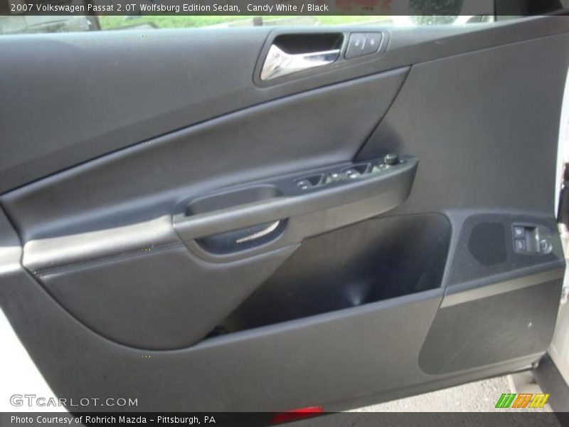 Candy White / Black 2007 Volkswagen Passat 2.0T Wolfsburg Edition Sedan