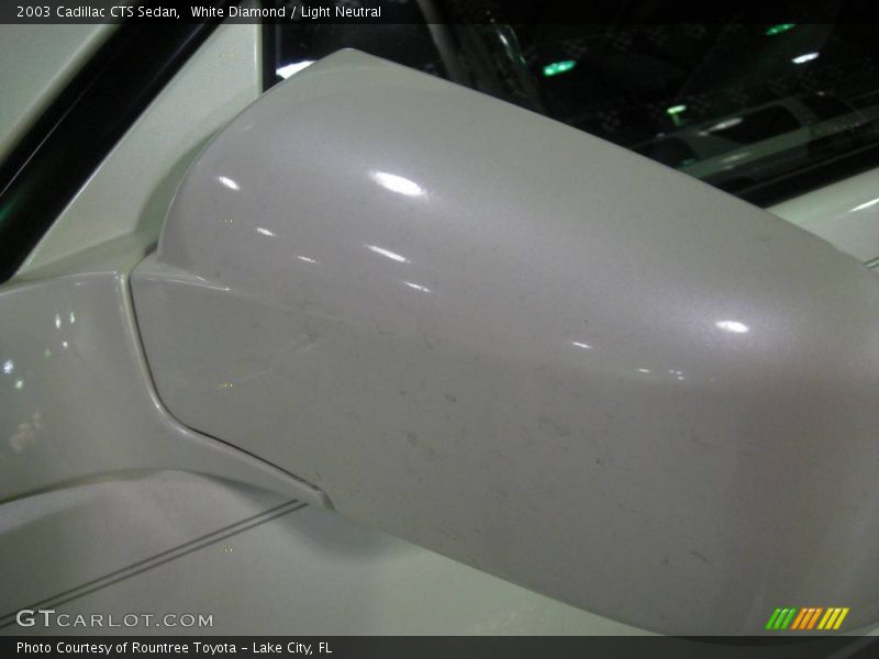 White Diamond / Light Neutral 2003 Cadillac CTS Sedan