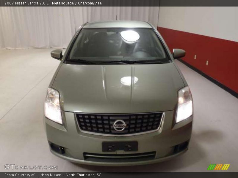 Metallic Jade / Charcoal/Steel 2007 Nissan Sentra 2.0 S