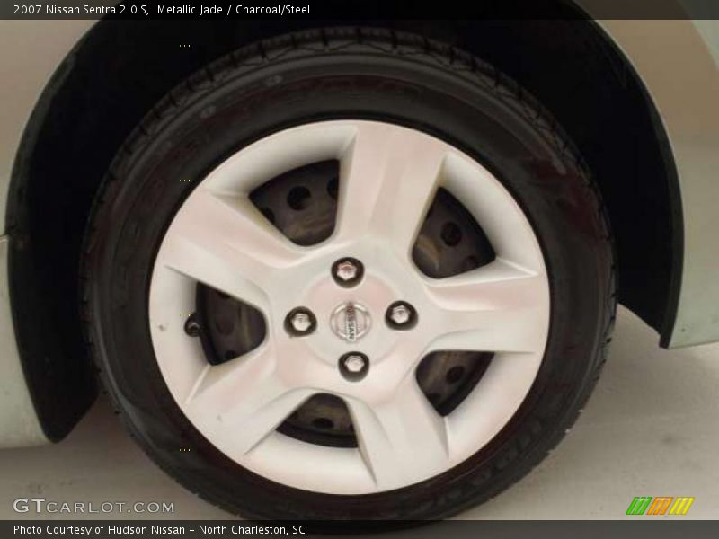 Metallic Jade / Charcoal/Steel 2007 Nissan Sentra 2.0 S