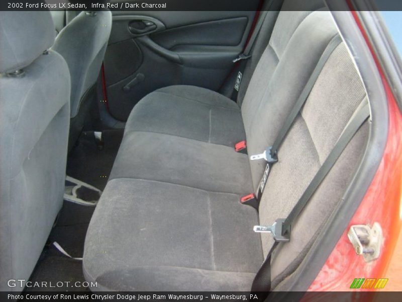 Infra Red / Dark Charcoal 2002 Ford Focus LX Sedan