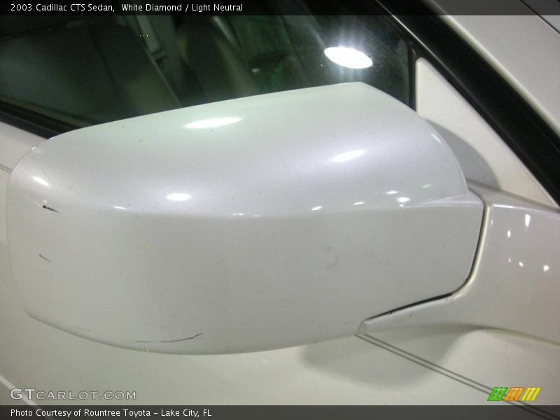 White Diamond / Light Neutral 2003 Cadillac CTS Sedan