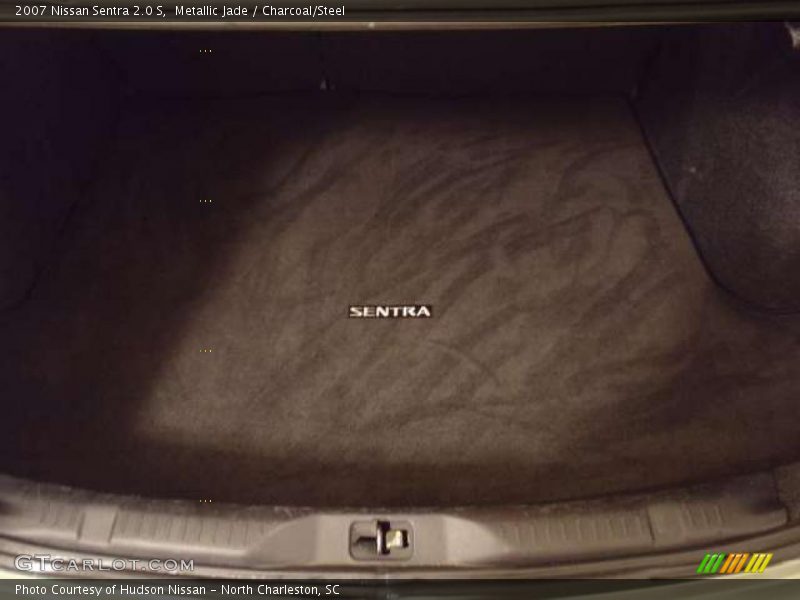 Metallic Jade / Charcoal/Steel 2007 Nissan Sentra 2.0 S
