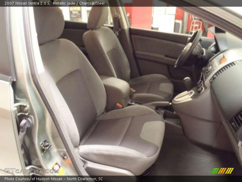 Metallic Jade / Charcoal/Steel 2007 Nissan Sentra 2.0 S