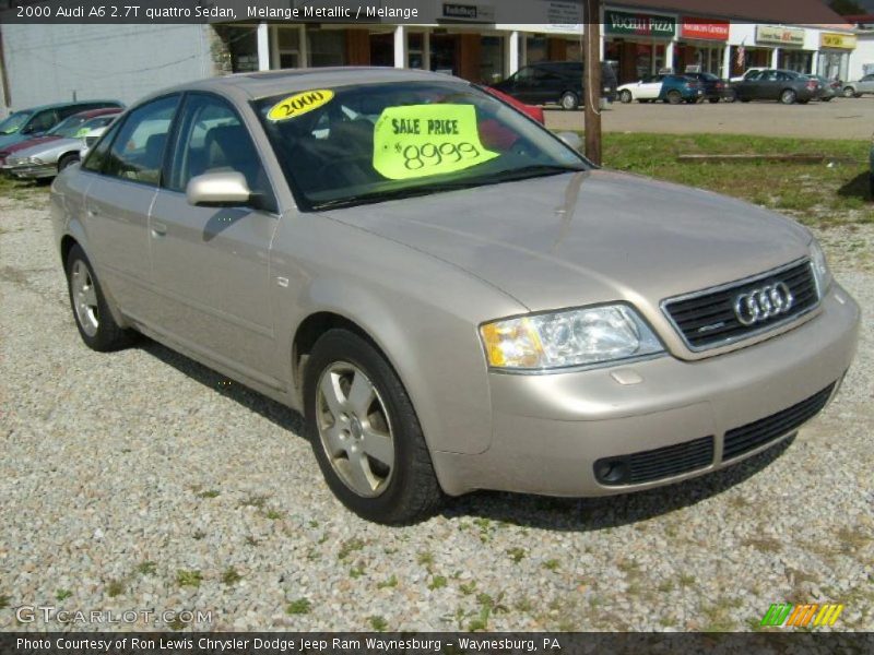 Melange Metallic / Melange 2000 Audi A6 2.7T quattro Sedan