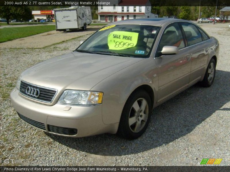 Melange Metallic / Melange 2000 Audi A6 2.7T quattro Sedan