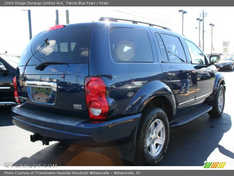 Patriot Blue Pearl / Khaki 2004 Dodge Durango Limited 4x4