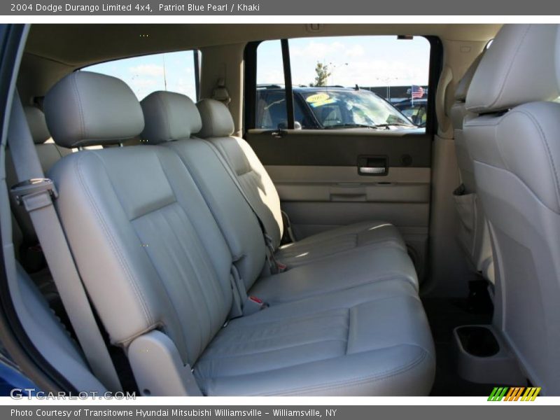 Patriot Blue Pearl / Khaki 2004 Dodge Durango Limited 4x4