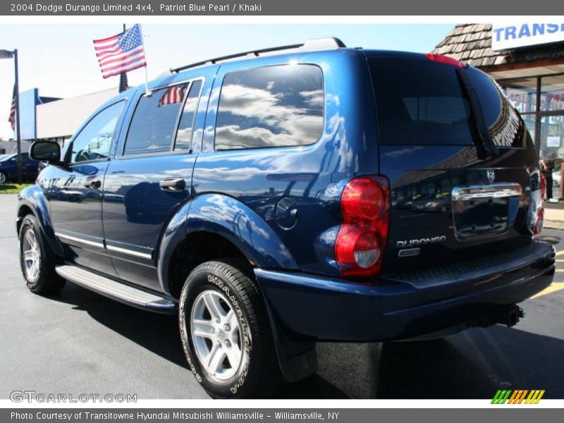 Patriot Blue Pearl / Khaki 2004 Dodge Durango Limited 4x4