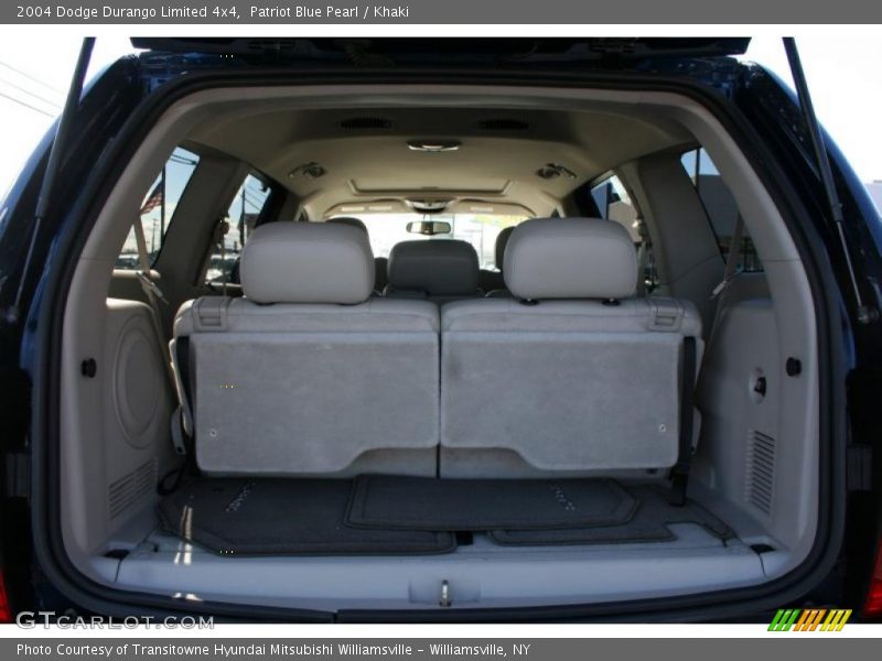 Patriot Blue Pearl / Khaki 2004 Dodge Durango Limited 4x4