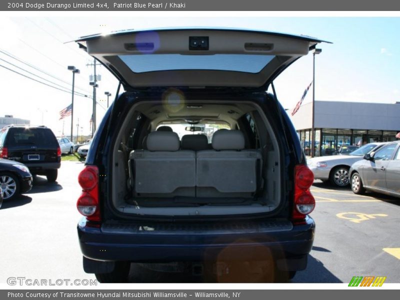 Patriot Blue Pearl / Khaki 2004 Dodge Durango Limited 4x4