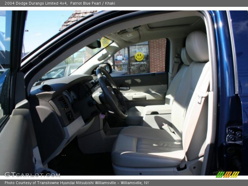 Patriot Blue Pearl / Khaki 2004 Dodge Durango Limited 4x4