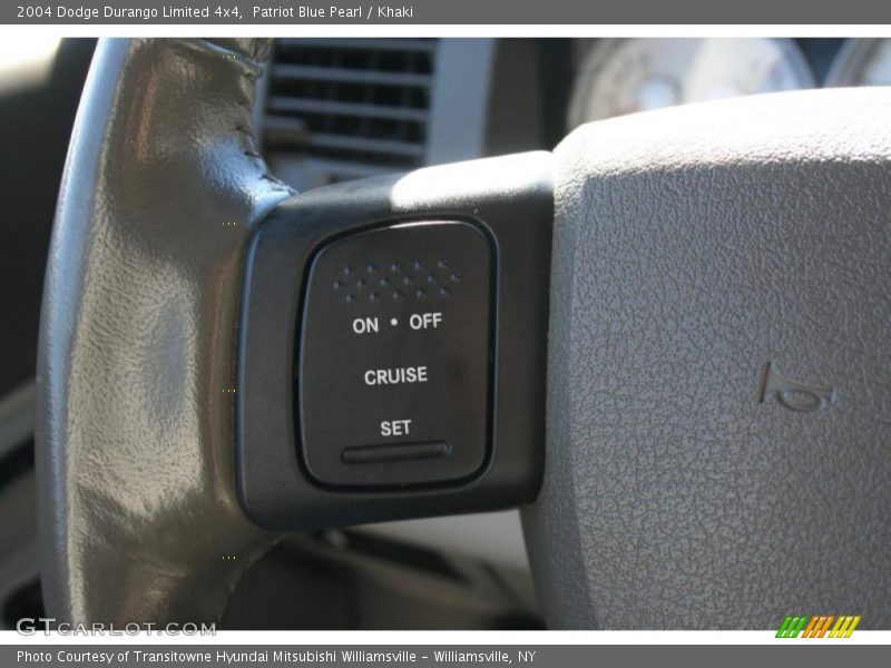 Patriot Blue Pearl / Khaki 2004 Dodge Durango Limited 4x4