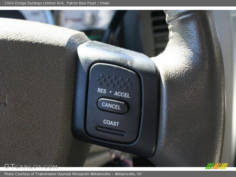 Patriot Blue Pearl / Khaki 2004 Dodge Durango Limited 4x4