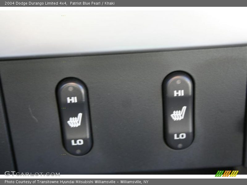 Patriot Blue Pearl / Khaki 2004 Dodge Durango Limited 4x4