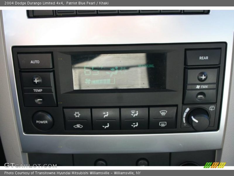 Patriot Blue Pearl / Khaki 2004 Dodge Durango Limited 4x4