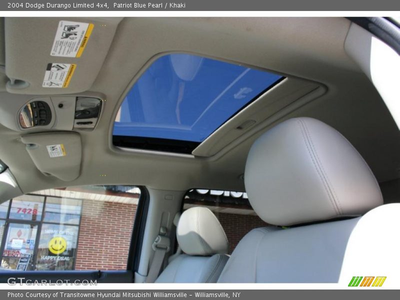 Patriot Blue Pearl / Khaki 2004 Dodge Durango Limited 4x4