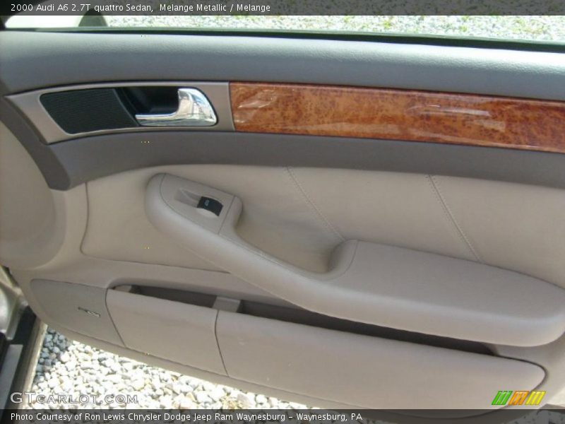 Melange Metallic / Melange 2000 Audi A6 2.7T quattro Sedan