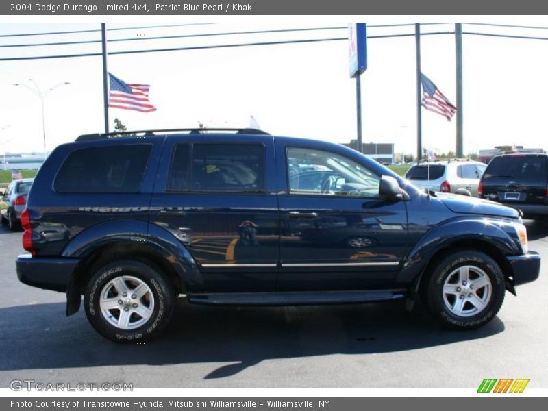Patriot Blue Pearl / Khaki 2004 Dodge Durango Limited 4x4