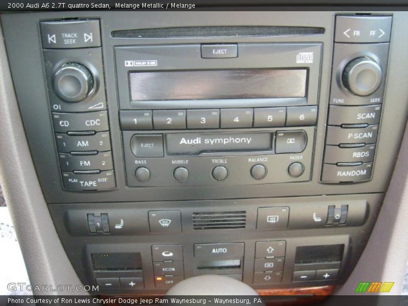 Melange Metallic / Melange 2000 Audi A6 2.7T quattro Sedan