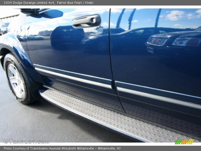 Patriot Blue Pearl / Khaki 2004 Dodge Durango Limited 4x4