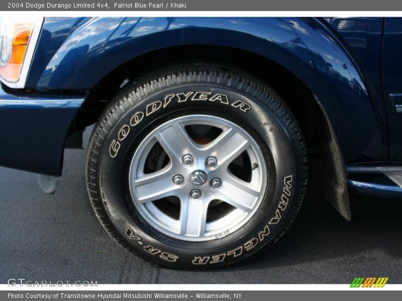 Patriot Blue Pearl / Khaki 2004 Dodge Durango Limited 4x4