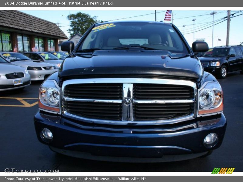 Patriot Blue Pearl / Khaki 2004 Dodge Durango Limited 4x4