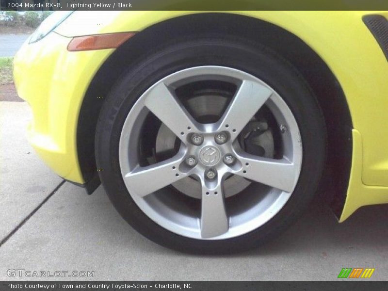 Lightning Yellow / Black 2004 Mazda RX-8