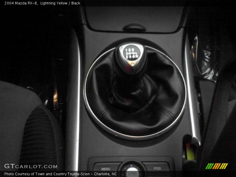 Lightning Yellow / Black 2004 Mazda RX-8