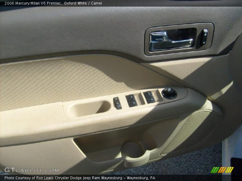 Oxford White / Camel 2006 Mercury Milan V6 Premier
