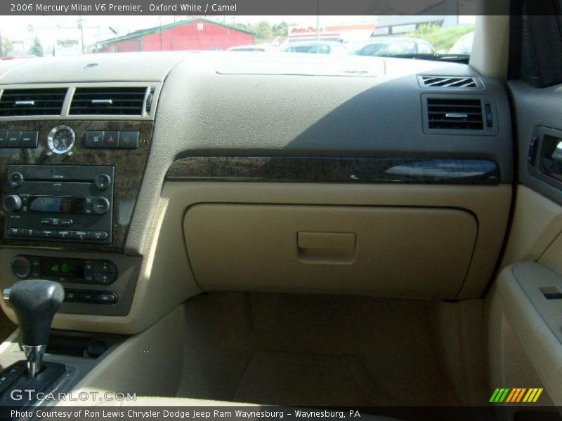 Oxford White / Camel 2006 Mercury Milan V6 Premier