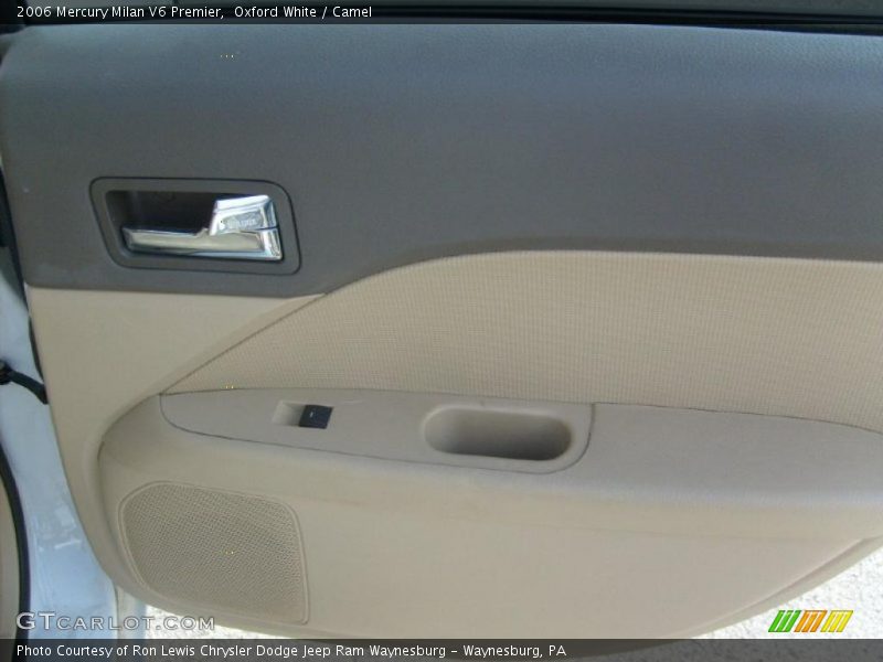 Oxford White / Camel 2006 Mercury Milan V6 Premier
